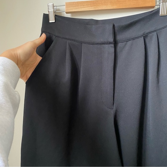 H&M Black Wide-Leg Pants size S - Picture 4 of 10